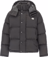 Gray Polyamide Full-Length Jacket 2