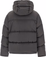 Gray Polyamide Full-Length Jacket 3