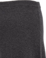 Gray Wool Mini Skirt 4