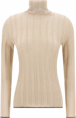 Gold Viscose Cardigan