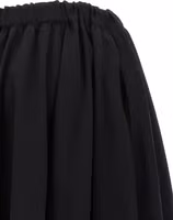 Black Wool Mini Skirt 4