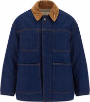 Blue Cotton Denim Jacket 1