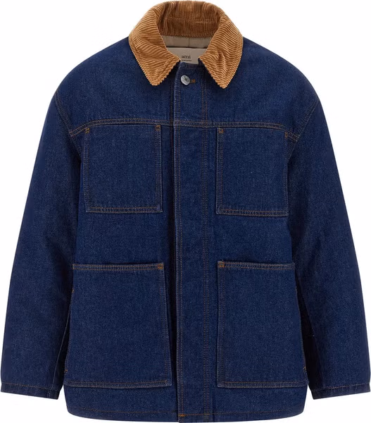 Blue Cotton Denim Jacket