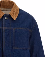 Blue Cotton Denim Jacket 3