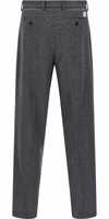 Gray Wool Casual Pants 2