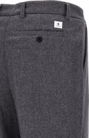 Gray Wool Casual Pants 4