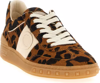 Brown Calfskin Low Top Sneakers 2