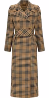 Brown Virgin Wool Coat 1
