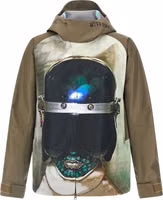 Bicolor Nylon Shell Jacket 1