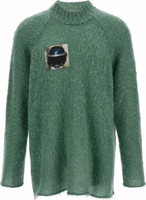 Bicolor Wool Cardigan 1