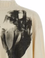 White Wool Cardigan 3