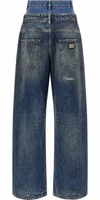 Blue Cotton Jeans Denim 2