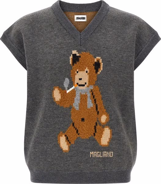 Gray Wool Sweatshirt