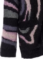 Black Wool Cardigan 4