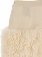 White Polyamide Long Skirt 4