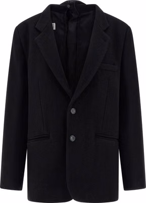 Black Virgin Wool Blazer