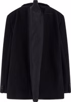 Black Virgin Wool Blazer 2