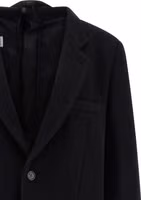 Black Virgin Wool Blazer 3