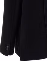 Black Virgin Wool Blazer 4