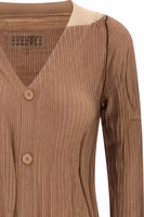Beige Polyamide Midi Dress 3