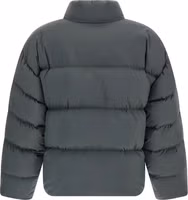 Gray Polyamide Full-Length Jacket 2