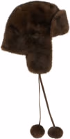Brown Polyamide Ear Muffs 2