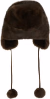 Brown Polyamide Ear Muffs 3