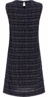 Multicolor Viscose Short Dress 2