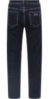 Black Cotton Straight-Leg Jeans 2