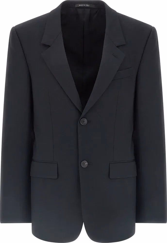 Black Wool Blazer