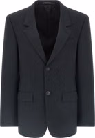 Black Wool Blazer 1