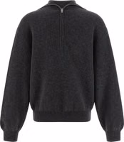 Gray Wool Cardigan 2