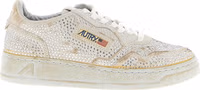 Beige Cowhide Chunky Sneakers 1