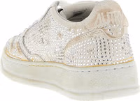 Beige Cowhide Chunky Sneakers 3