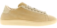 Beige Goatskin Low Top Sneakers 1