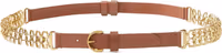 Brown Calfskin Regular Belt 1