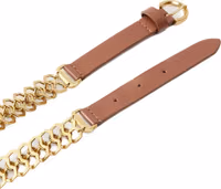 Brown Calfskin Regular Belt 3
