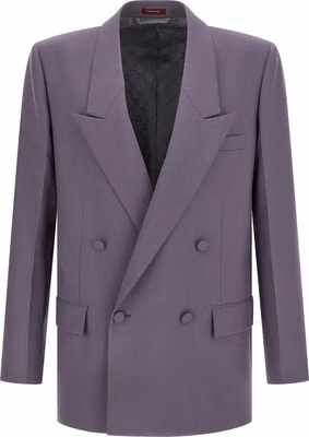 Purple Wool Blazer
