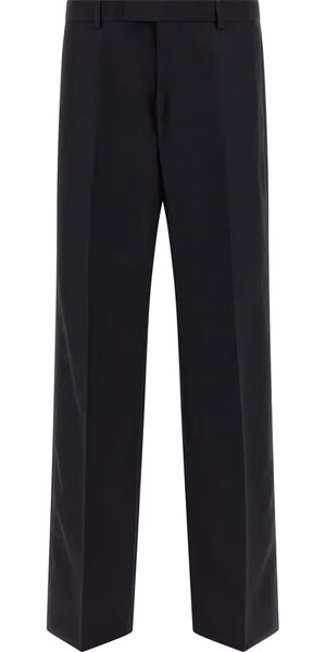 Black Polyester Dress Pants