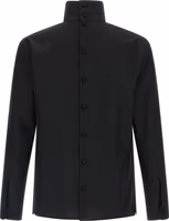 Black Polyester Blouse 2