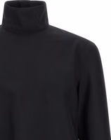 Black Polyester Blouse 3
