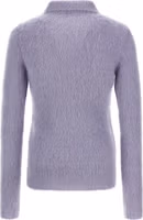 Purple Wool Cardigan 2