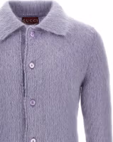 Purple Wool Cardigan 3
