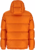 Orange Polyamide Full-Length Jacket 2
