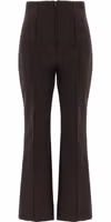 Brown Polyamide Athletic Pants 1