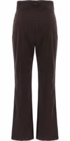 Brown Polyamide Athletic Pants 2