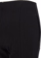Black Viscose Casual Pants 4