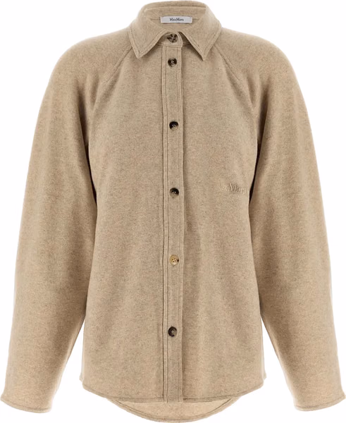Beige Cashmere Blouse