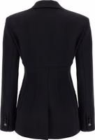 Black Viscose Blazer 2