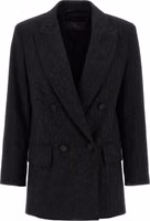 Black Virgin Wool Blazer 1
